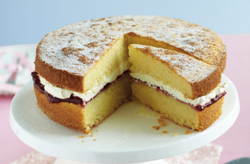 Gluten Free Victoria Sponge Abundant Energy